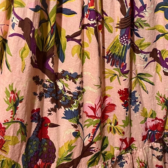 Guadalupe Momposina Raven Peach Dress off-the-shoulder - Picture 5 of 16